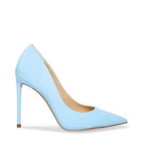 New Steve Madden Vala Baby Blue Patent heels